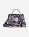 Layla Bag Glimmed Book Nera
